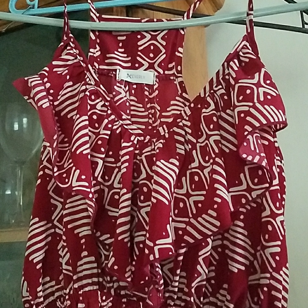Anthropologie Everly Aztec Print Summer Dress - Picture 2 of 3